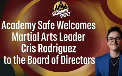 Press Release: Academy Safe Welcomes Martial Arts Leader Cris Rodriguez to the Board of Directors