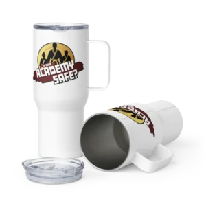 Academy Safe Travel mug with a handle